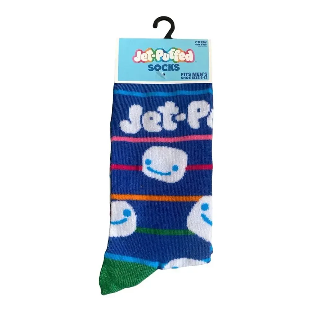 Jet Puff Marshmallow Novelty Crew Socks